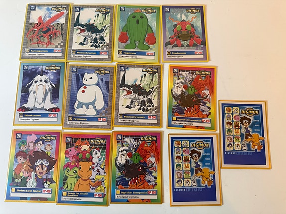 Digimon kortit