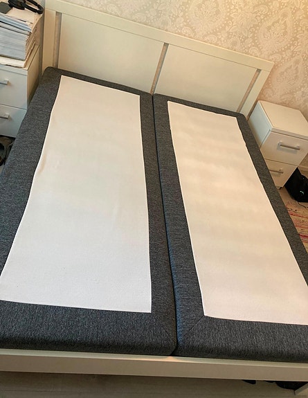Myydään 200cm x 160cm sängyn runko ja patjat