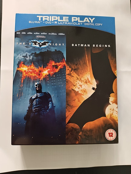 Batman Begins + The Dark Knight Blu-ray elokuvat