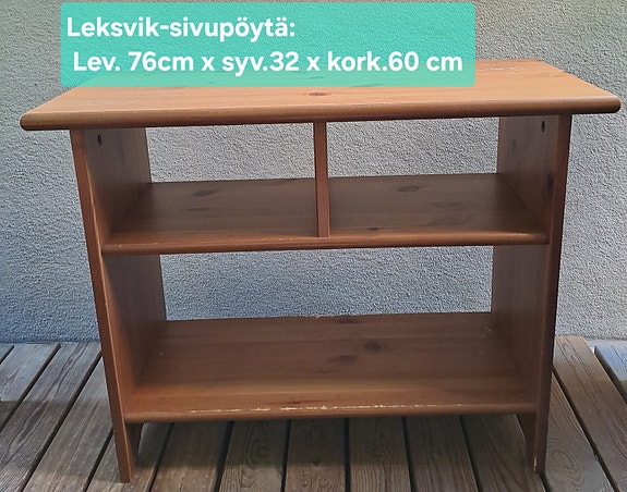 Sivupöytä/hyllykkö Leksvik