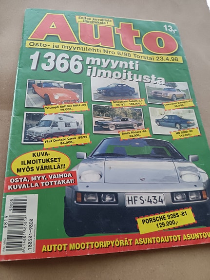 Auto osto- ja myyntilehti 1998
