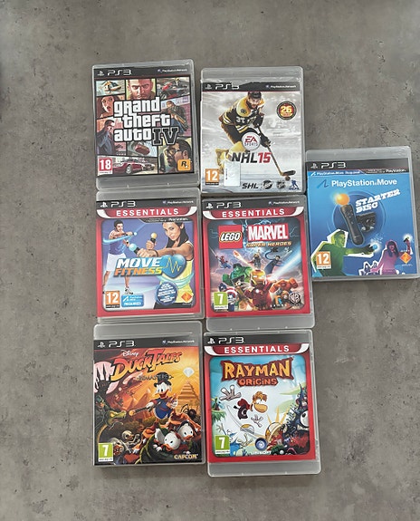 PlayStation 3 pelejä
