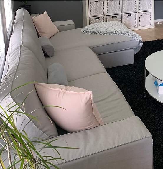 Ikea kivik sohva, divaani ja rahi