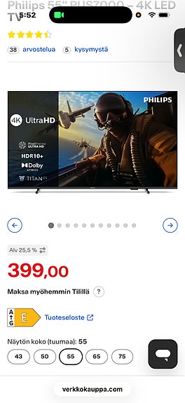 Philips tv