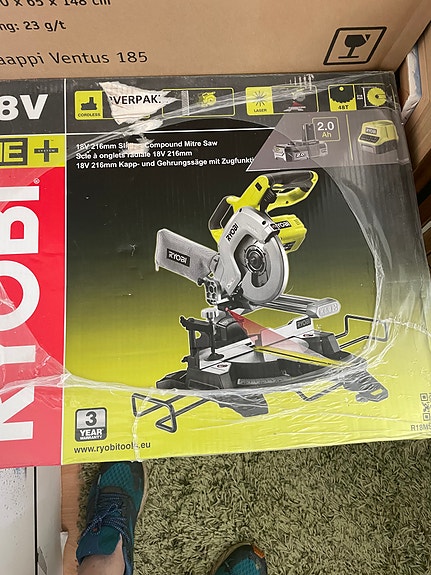 Ryobi One+ 18V katkaisu- ja jiirisaha