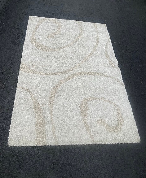 Beige nukkamatto - 160x230