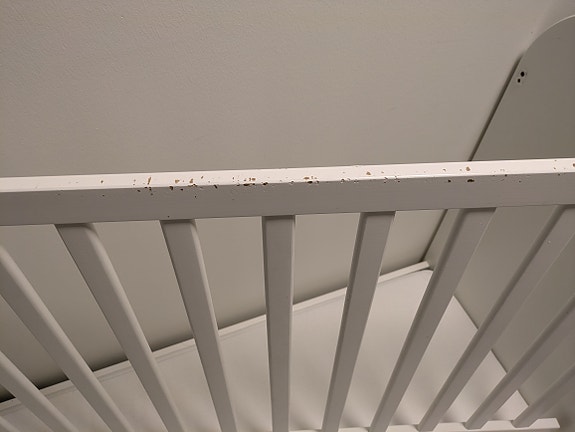 IKEA pinnasänky valkoinen
