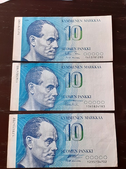 10 mk setelit 1986