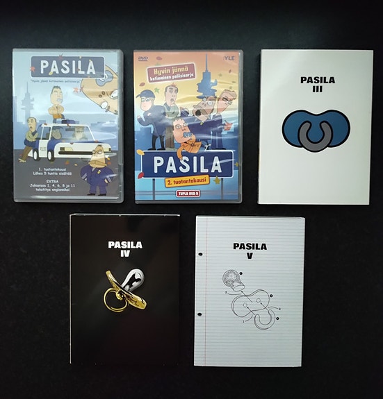 Pasila DVD-boksi kaudet 1-5