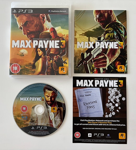 Max Payne 3 PS3 peli