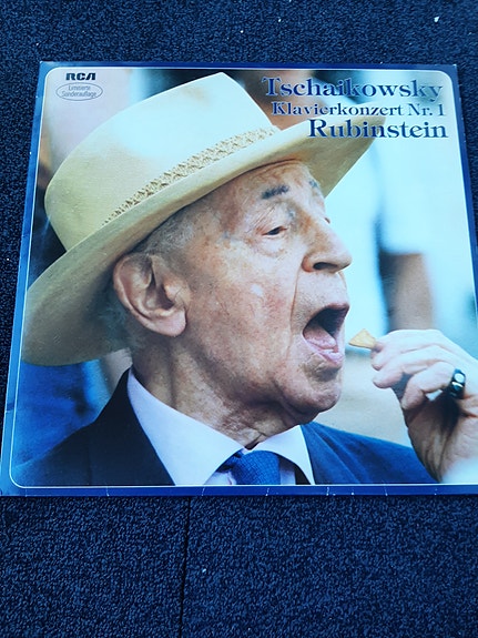 Tchaikovsky Piano Concerto No. 1 LP-levy Rubinstein