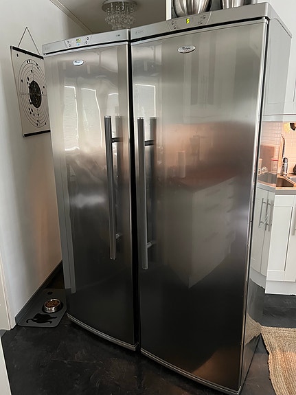 VARATTU 25.7 asti. Whirlpool pakastin ja jääkaappi