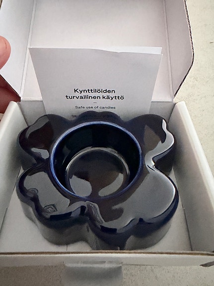 Marimekko unikko kynttilälyhty
