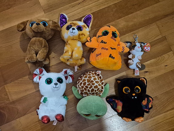 Ty Beanie Boos pehmolelut, 7kpl (#3468)
