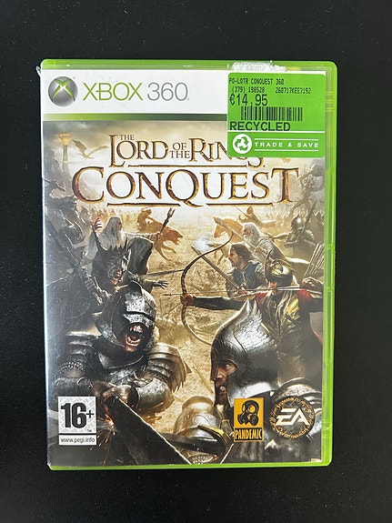 Xbox 360 Lord of the Rings Conquest -peli