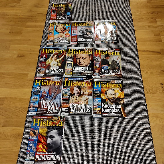 Tieteen kuvalehti Historia 2024 ja 2020