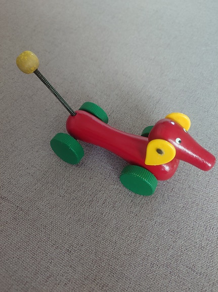 BRIO puinen mäyräkoira