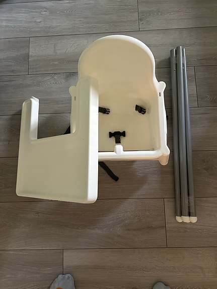 IKEA syöttötuoli valkoinen