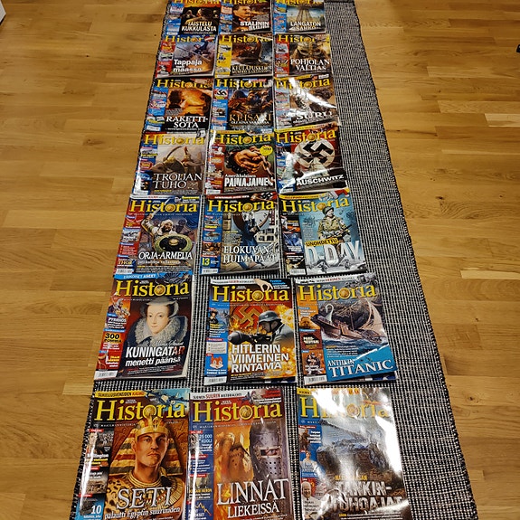 Tieteen kuvalehti Historia 2019 ja 2018