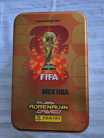 Fifa world cup 2026 jalkapallokortit keräilyboxi