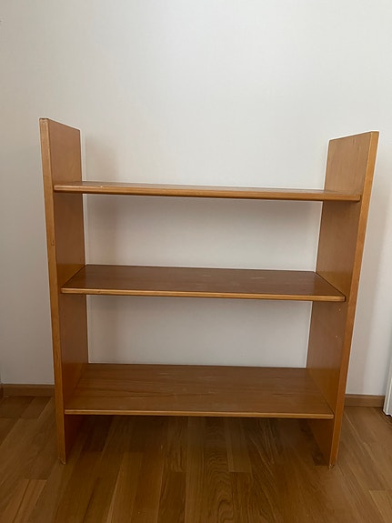 Puinen kirjahylly 80x30x95 cm