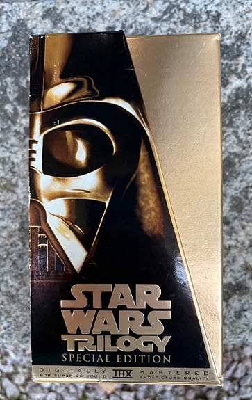 Star Wars trilogia VHS-boksi