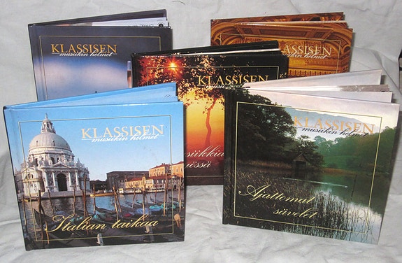 Klassisen musiikin helmet 5 Kpl CD-levyä YHT. 7eur