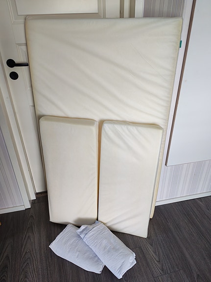 Ikea Plutten jatkettava patja