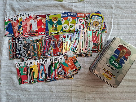 Fifa world cup 2026 keräilyboxi korteilla