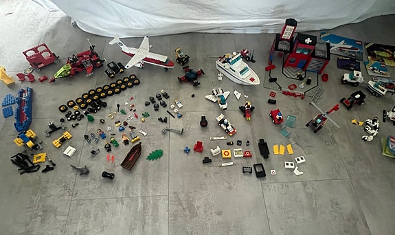 LEGO Vintage 1981–1991: Town-, Space-, M:Tron,Technic+ohjeita