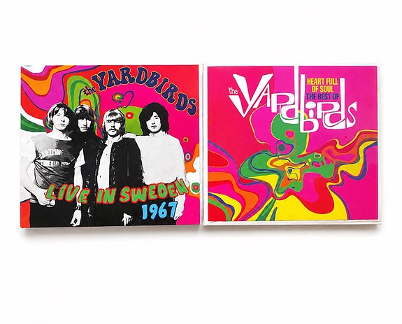 The Yardbirds CD-paketti 2 kpl  | Ei koskaan kuunneltu | Ilmainen nopea postitus