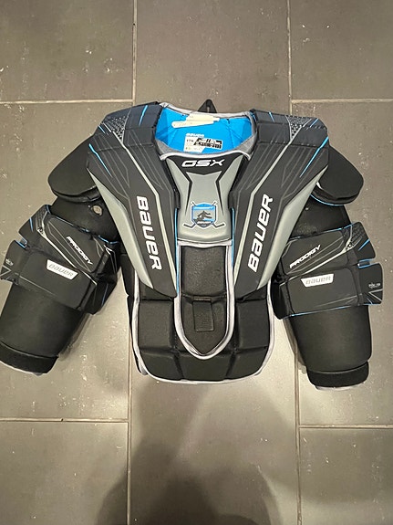 Bauer gsx maalivahdin rintapanssari youth L/XL musta
