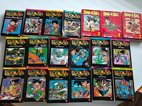 Dragon Ball manga-sarja suomeksi