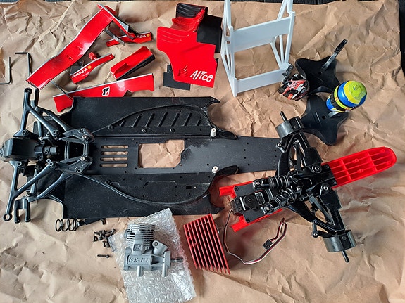Rc auto F1 2007 ferrari