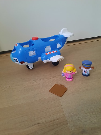 Fisher-Price Little People lentokone ja hahmot