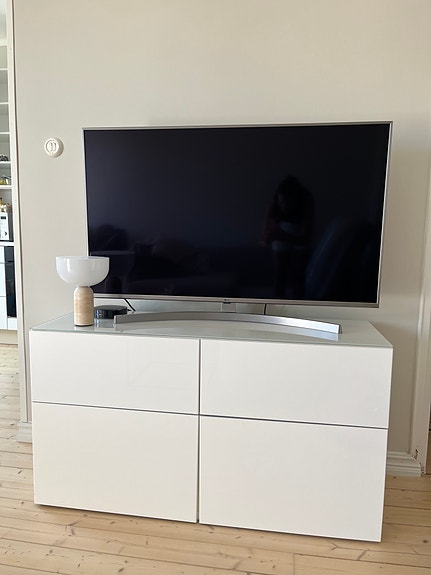 IKEA tv-taso lipasto valkoinen