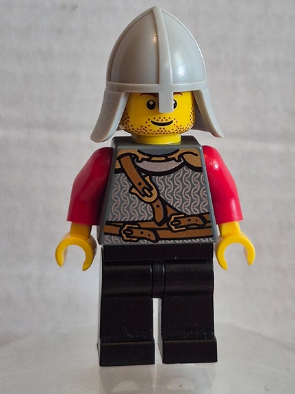 Lego Castle cas475 Kingdoms - Lion Knight Scale Mail