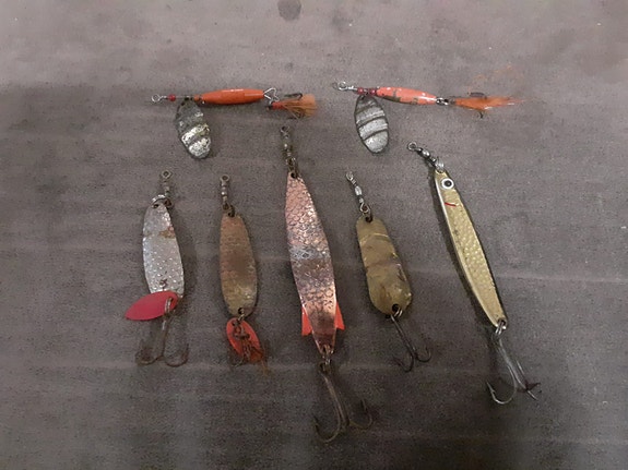 Abu Garcia vieheet, lipat/lusikat 7kpl.