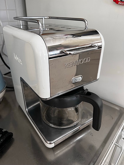 Kenwood kahvinkeitin valkoinen/teräs