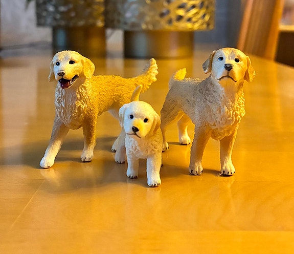 Schleich kultainennoutaja perhe
