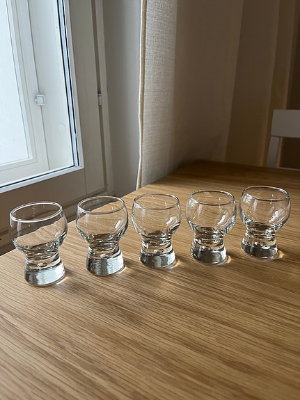 Iittala snapsilasit 5kpl