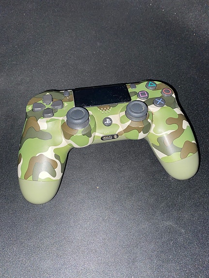 Sony DualShock 4 ohjain vihreä camo PS4