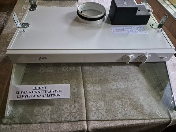 Vallox PTX 600 liesikupu valkoinen
