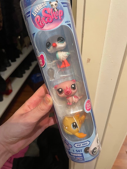 Littlest Pet Shop lelusetti 3 hahmoa