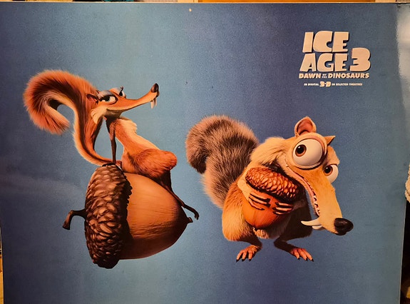 Ice Age - mainostaulu
