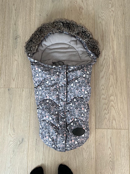 Petite Chérie lämpöpussi kaukaloon harmaa kuviollinen