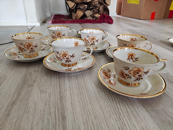 Arabian myrna kahvikupit ja tassit 6kpl