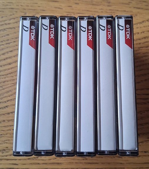TDK D60 kasetit