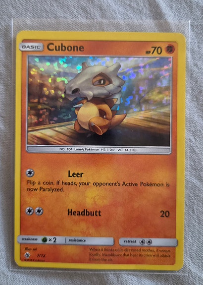 cubone pokemon card mcdonalds - 7/12 Cubone #7 Precios | Pokemon