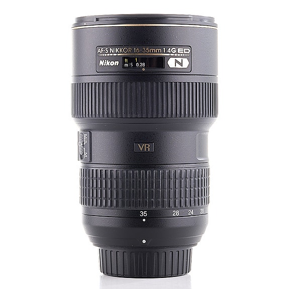 Nikon AF-S Nikkor 16-35mm f/4 G ED VR -objektiivi (käytetty)